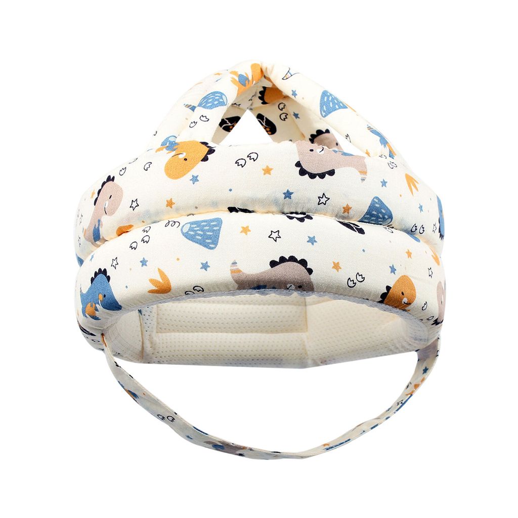 Kopfschutz Baby, Anti-Kollision Baby Helm, Verstellbarer Kopfschutzmütze für 6 bis 20 Monate Baby, Blau