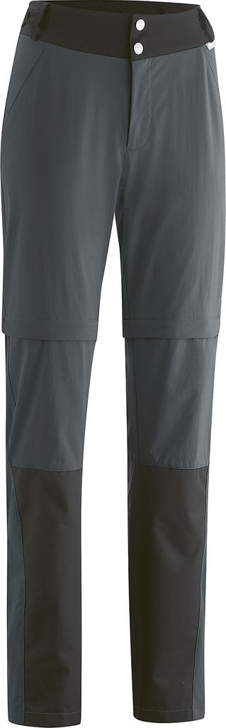 Gonso Damen Bike Zipp-Hose Golica Damen 9400319 Dunkelgrau 50