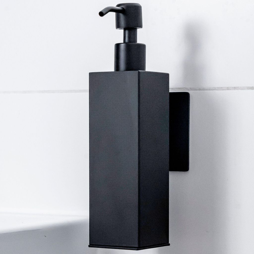 ELMOWO - Edelstahl Seifenspender 220ml ohne Bohren in Produktbild 