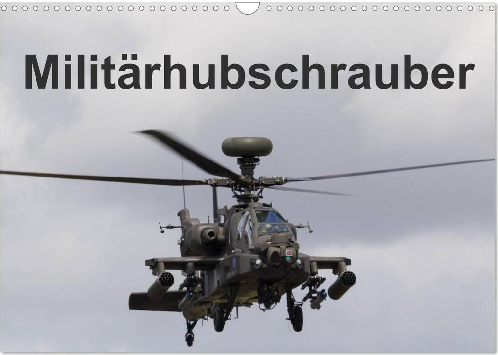 Militärhubschrauber (Wandkalender 2026 DIN A3 quer), CALVENDO Monatskalender
