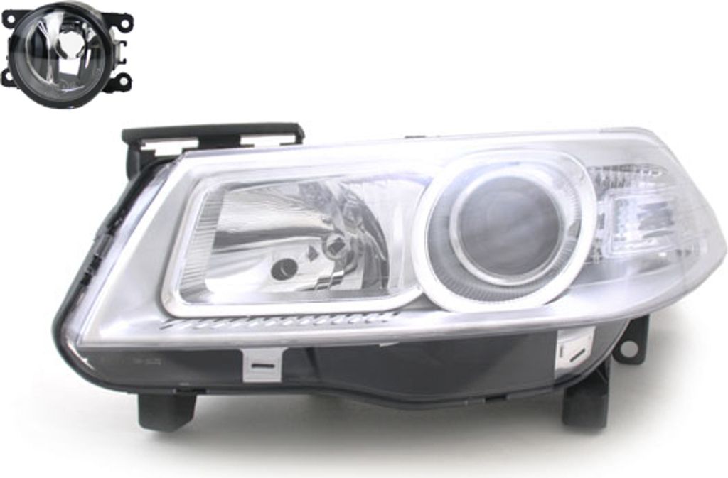 Scheinwerfer passend für Renault Megane II 01/2006- H7 H1 Produktbild 
