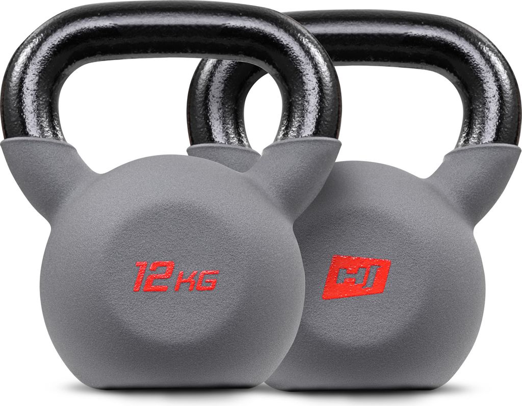 Kettlebell Gusseisen VirtuFit Kettlebell Pro 4kg - Gusseisen Kettlebell Für Fitness Training VirtuFit Kettlebell 4kg