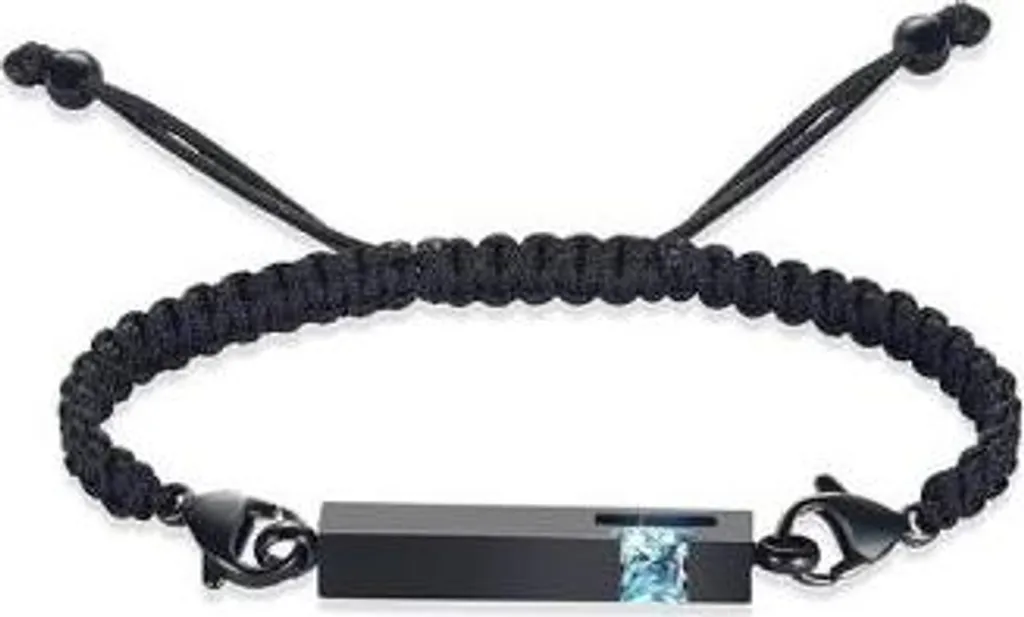 Gioiello Commemorativo Luxe As Bracciale Regolabile per Ceneri e Profumo