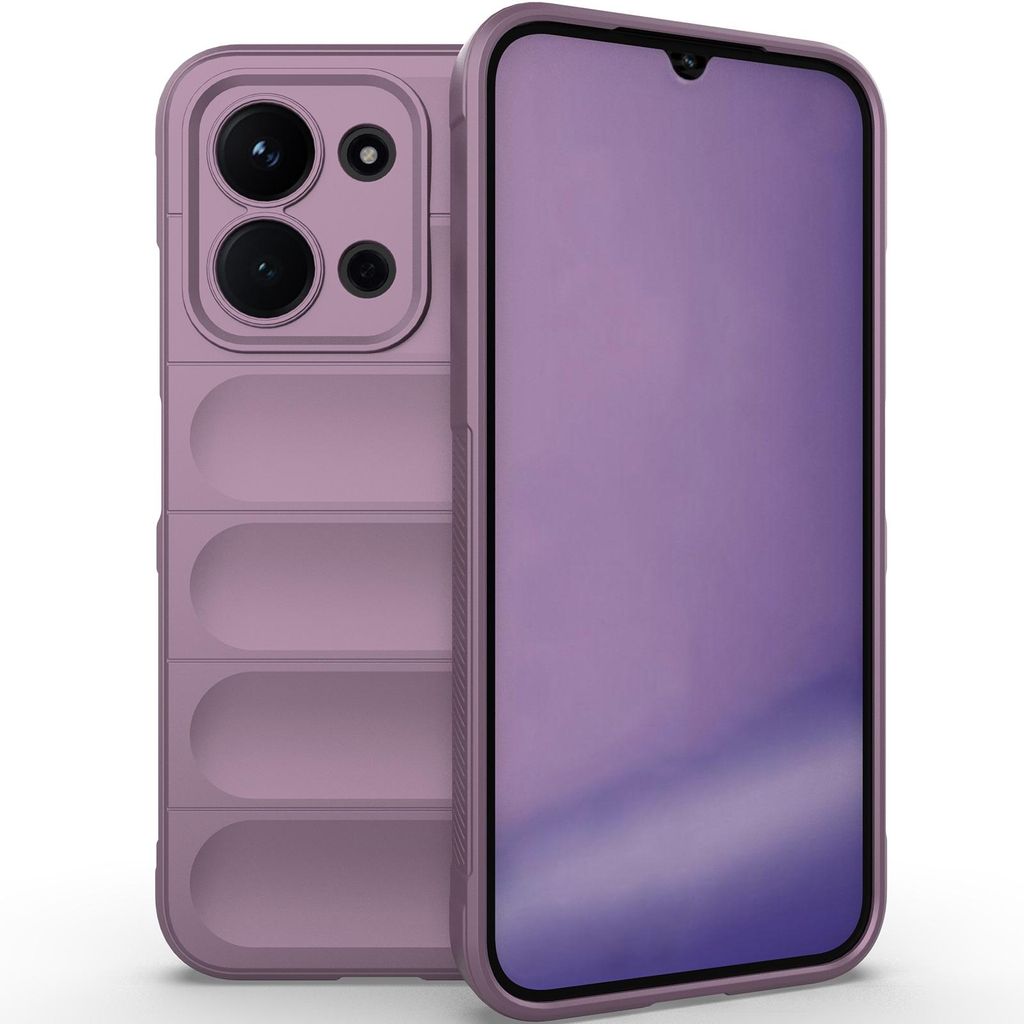 Handyhülle für Xiaomi Redmi 15C 5G/4G Weich TPU Silikon Stossfest Anti-rutsch Hülle Lila