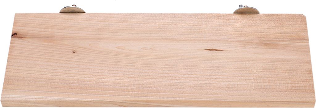 Nagetier Käfigplattform, Rechteckiges Holzbrett, Naturholz Kauspielzeug für Hamster & Chinchillas