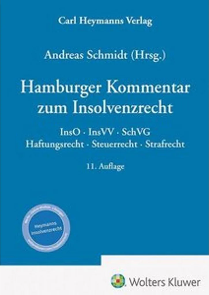 Hamburger Kommentar zum Insolvenzrecht avec Analyse de Jurisprudence