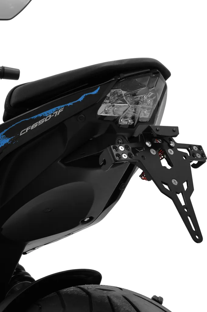 Portatarga Corto ZIEGER Pro CFMoto 650 NK - Speciale Austria