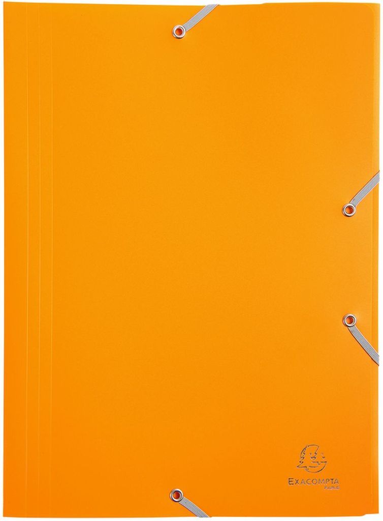 Exacompta PP 0,4 mm - plain Yellow, Gelb, Polypropylene, A4 Produktbild 