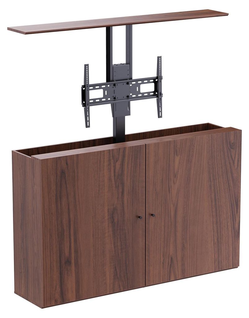 Meuble TV avec support ascenseur motorisé connecté 37"-65" Image du produit 