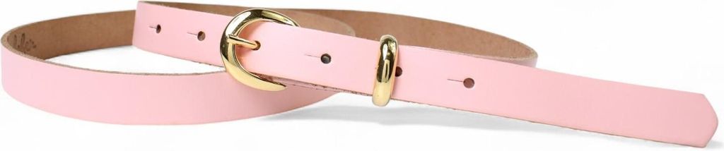 FRONHOFER Damengürtel 2 cm schmaler Gürtel vergoldete Schnalle & Schlaufe