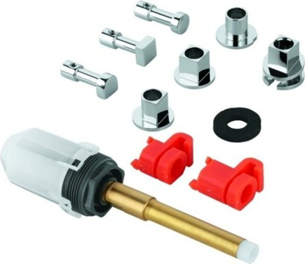 GROHE Umstellung 48444, für Unterputz-Einhandmischer Wanne, 25 mm, inklusive Umstellknopf, chrom