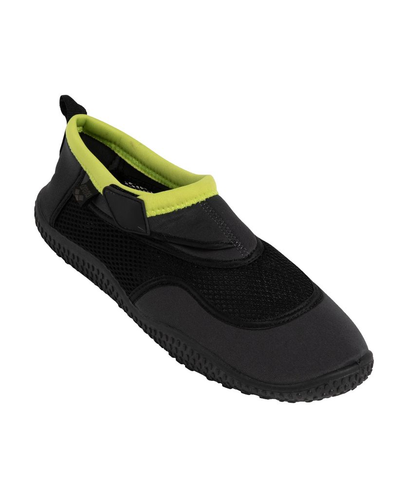 Arena-Wasserschuhe DARK_GREY-LIME 38