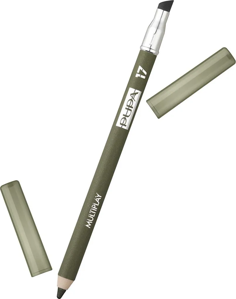 Pupa Multiplay 09 Verde Olmo | Matita Occhi 3 in 1 Professionale 1.2g