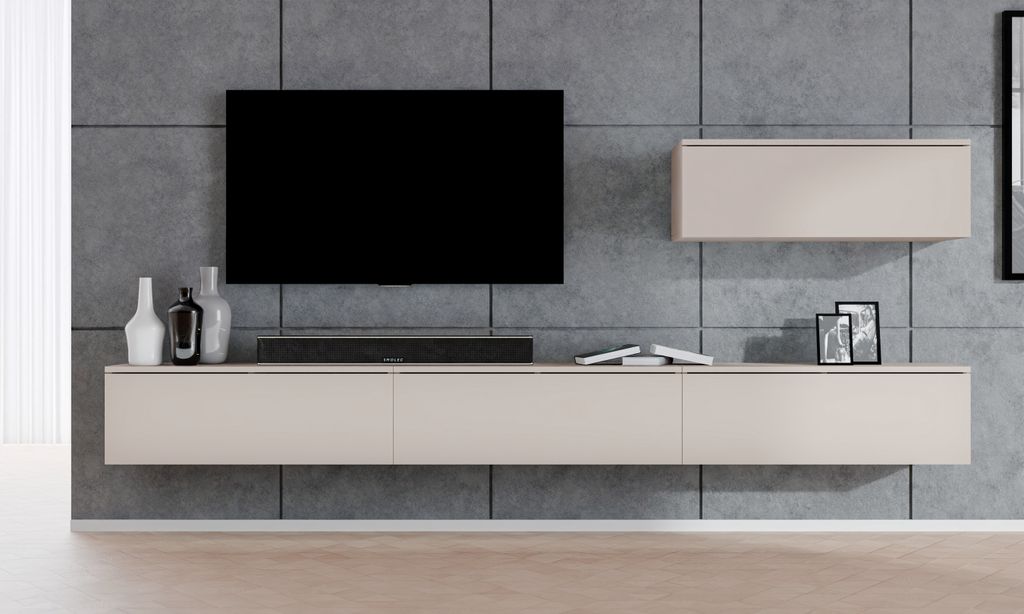 AX LIVING Meuble-paroi Loriano IV Meuble-paroi beige Image du produit 