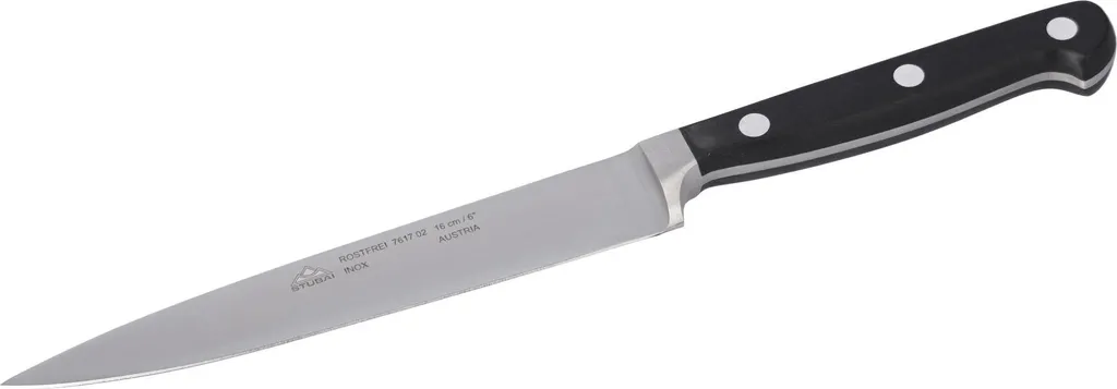 Stubai Chef Knife 160mm | Design Forgiato in Acciaio Inox