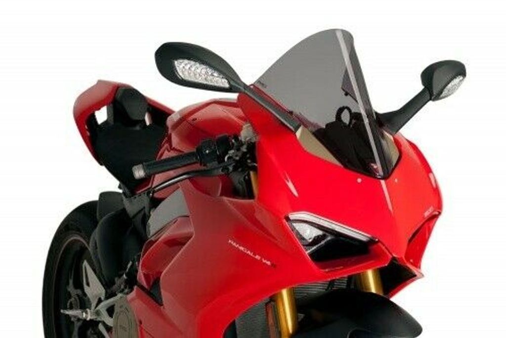 Puig R-Racer Scheibe stark getönt für Ducati Panigale V4 /S 2018-