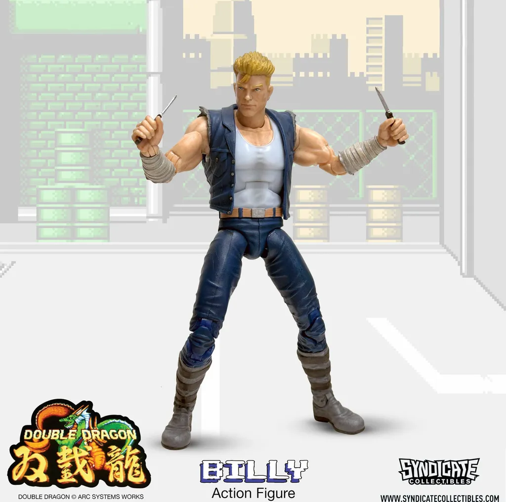 Billy Double Dragon Deluxe 1/12 Capcom 18cm Haute Finition PVC - 3