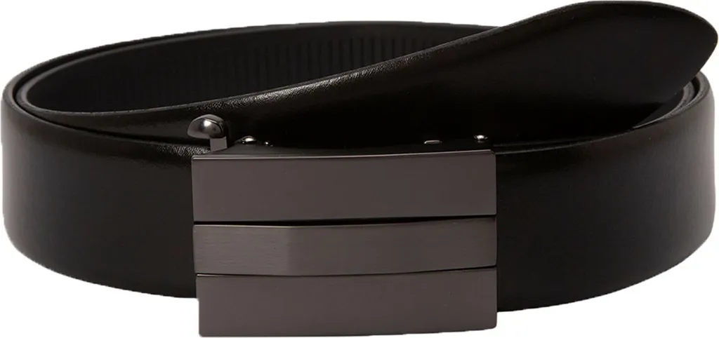 LLOYD Cintura Uomo W120 Black - Cuoio Genuino per Jeans e Chino