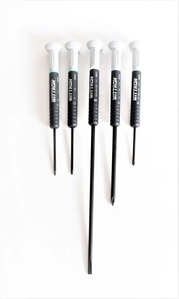 Set di cacciaviti WITTRON 5 pezzi a croce con intaglio Torx set meccanico di precisione professionale