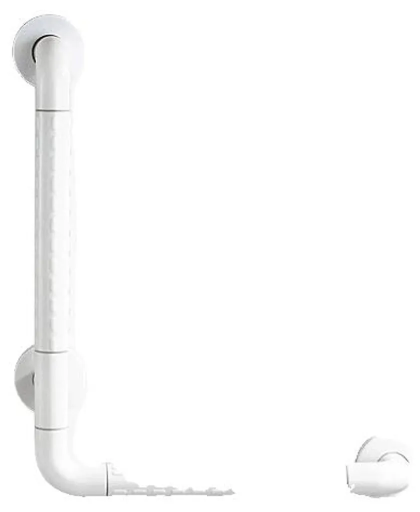 Poignée blanche inox pour porte de bureau ou chambre design moderne