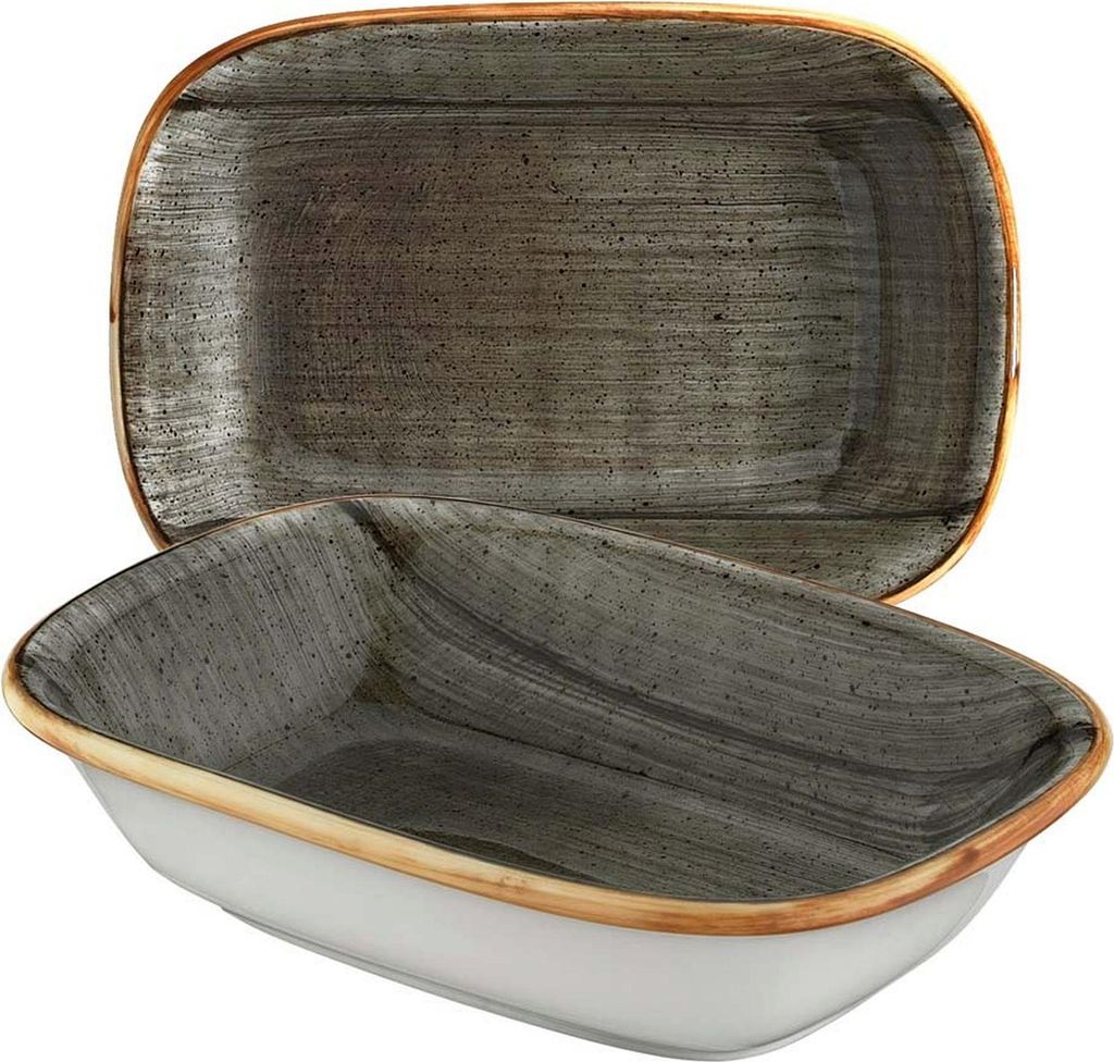 Aura Space Gourmet Rechteckschale 17x11,5cm - 12 Stück