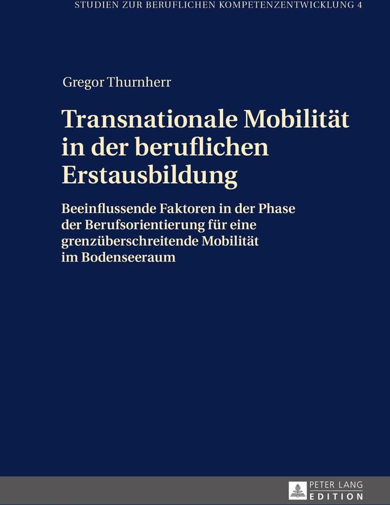 Transnationale Mobilität in der beruflichen Erstausbildung