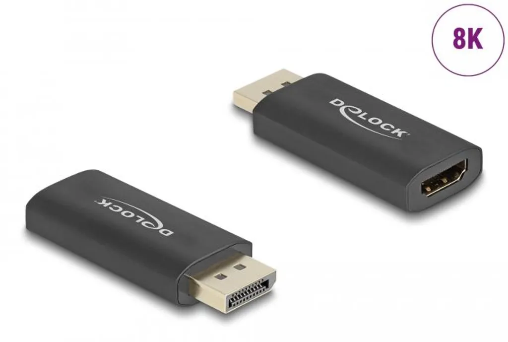 Solution Écran Noir : Adaptateur Actif DisplayPort vers HDMI 8K HDR - 2