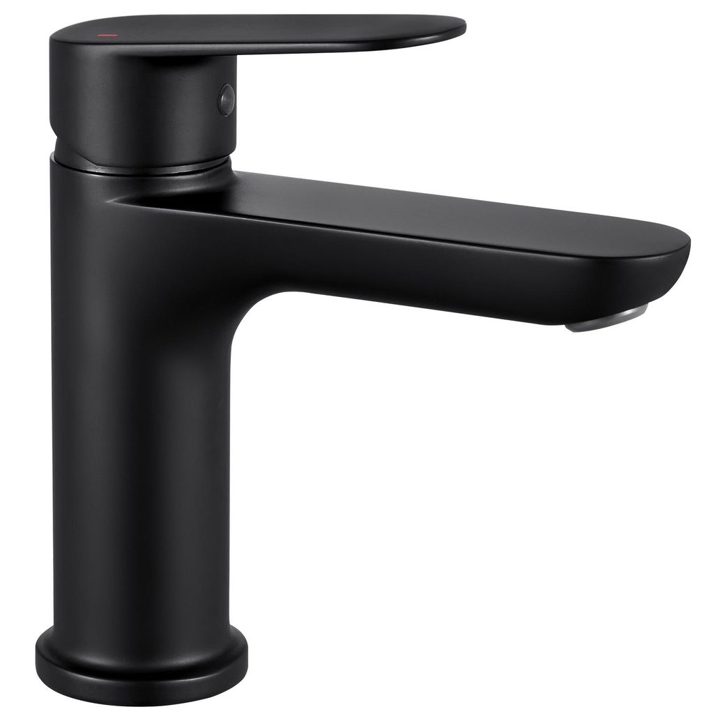 Cecipa Wasserhahn Bad Waschtischarmatur Schwarz, Produktbild 