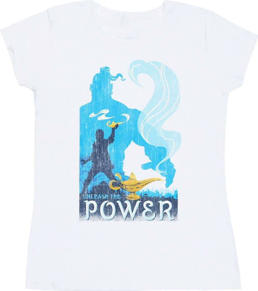Disney - "Unleash The Power" T-Shirt für Damen BI6514 (XL) (Weiß)