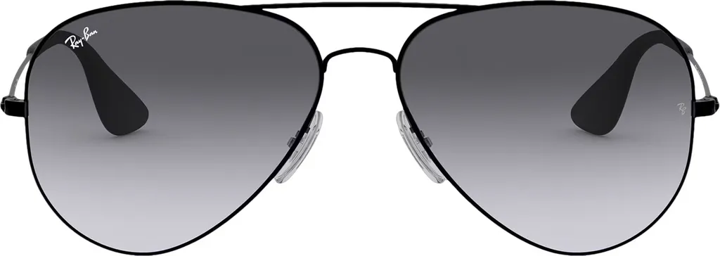 Lunettes de Soleil Pilote Ray-Ban RB3558 Monture Métal Noir pour Homme