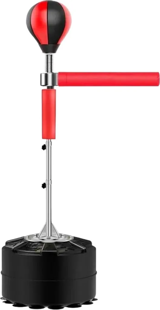 Sac de frappe sur pied 190 cm réglable Happiq pour réflexes et vitesse