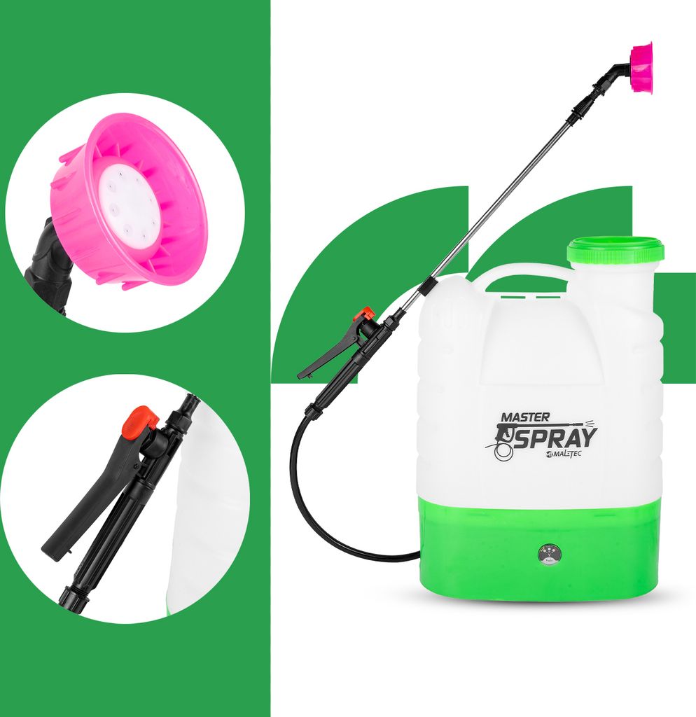 HaTec Aero-Spray Dose 600ml - Nachfüllbarer Drucksprüher Aluminium