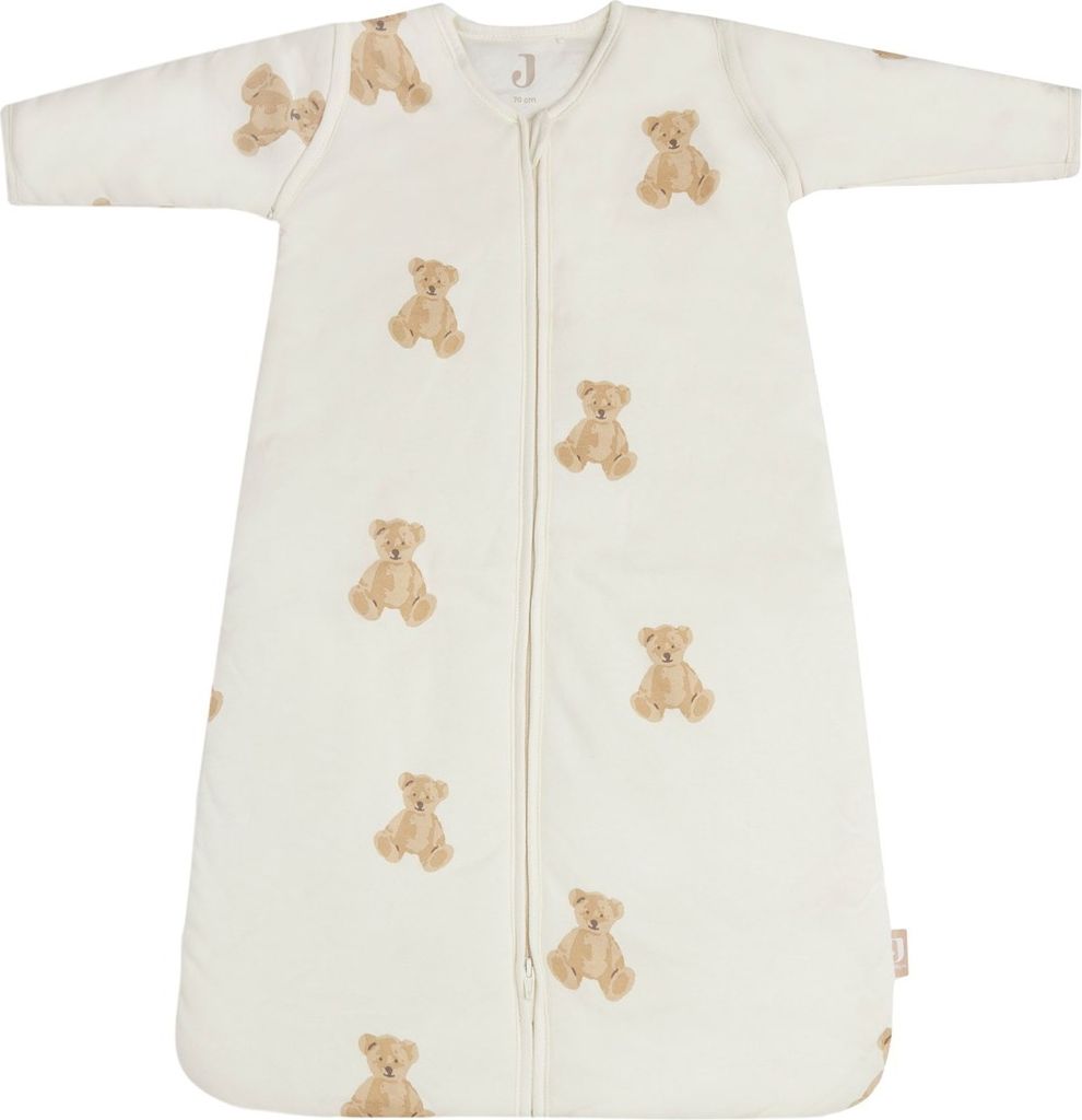 Jollein Schlafsack mit abnehmbaren Ärmeln 90cm Teddy Bear Produktbild 