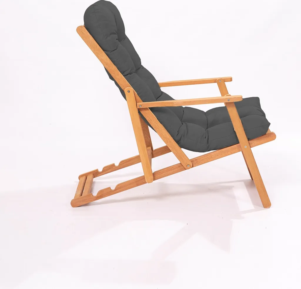 Mobilier de Jardin Compact Gris My007 : Solution Gain de Place 3 Pcs