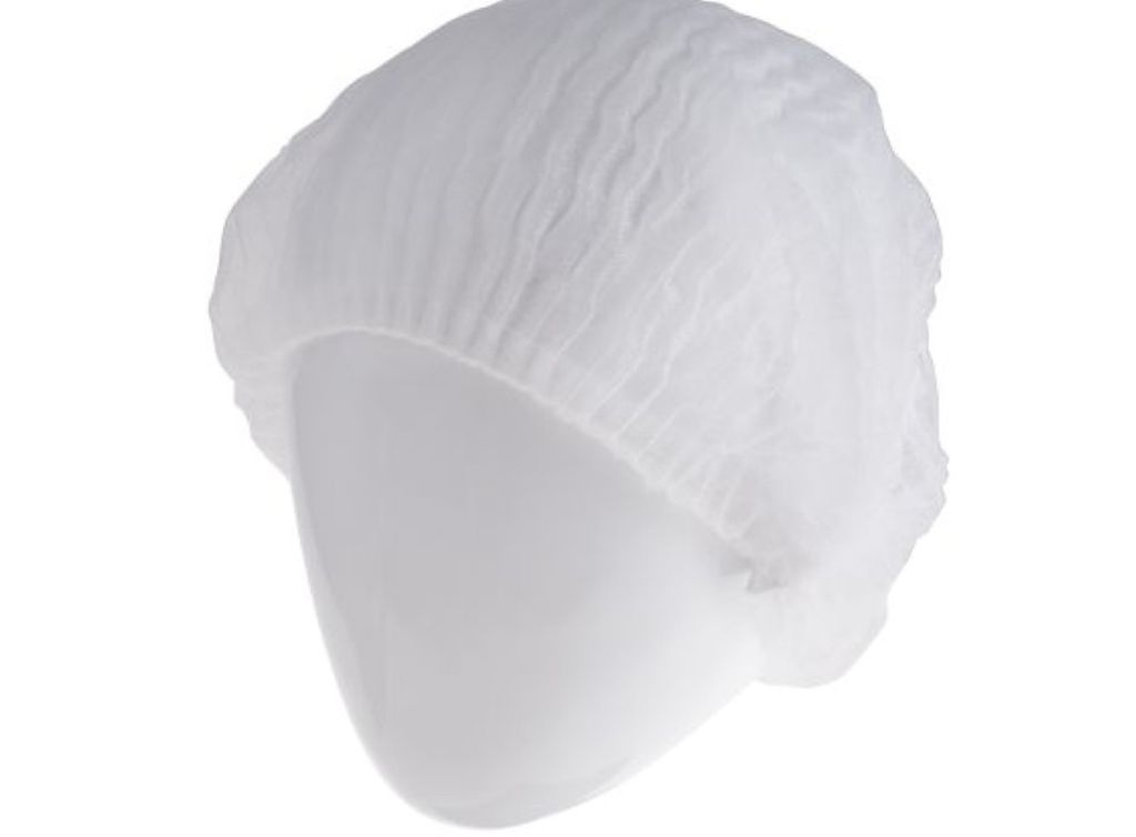 100 Pcs Chef Hut Nicht-woven Caps Medizinische Hut Einweg Bouffant Kappen