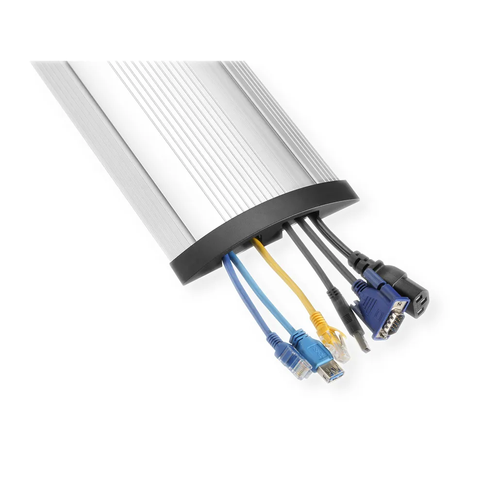 Passage de Câble Aluminium Large 139mm ROLINE Haute Résistance 110cm - 9
