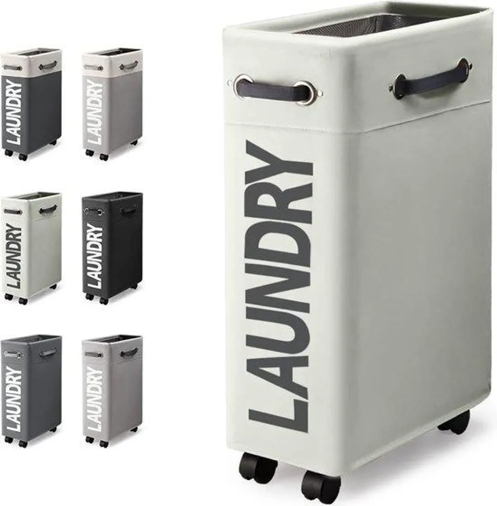 Mini machine à laver pliable 45L mobile et meuble de rangement pratique