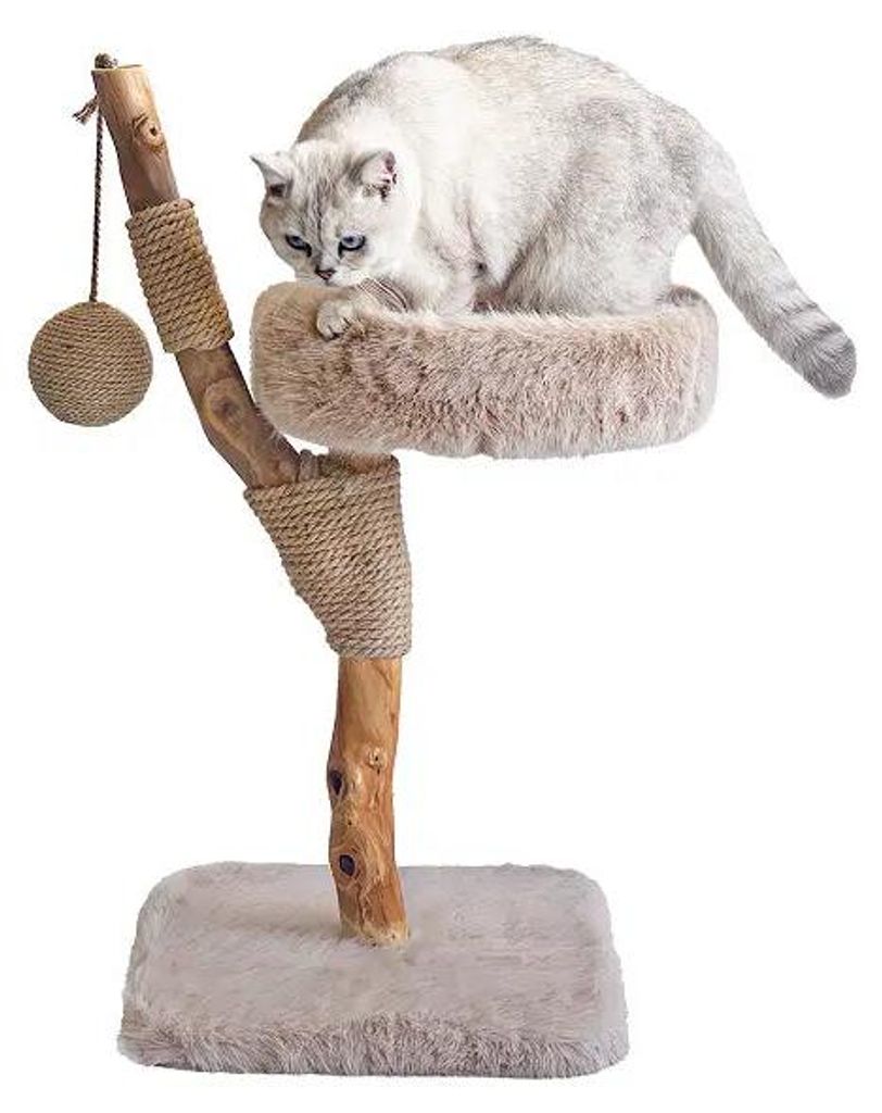 Griffoir LUNA Design - Bois massif - Meubles pour chats Image du produit 