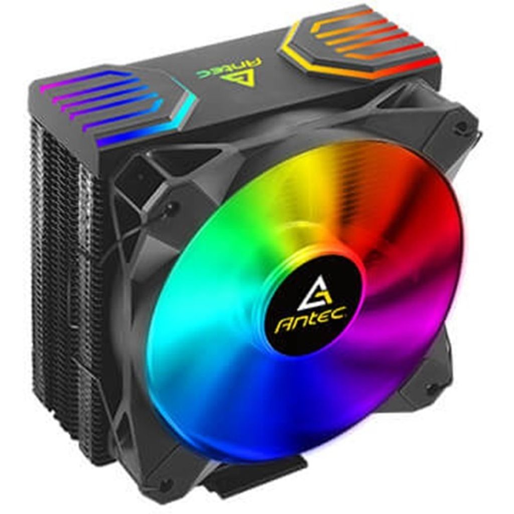 Antec A400 RGB Refroidisseur de processeur 12 cm Noir, Image du produit 