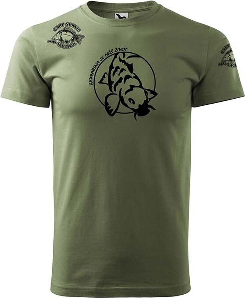 Karpfen Servis Václavík T-shirt CSV khaki 4669