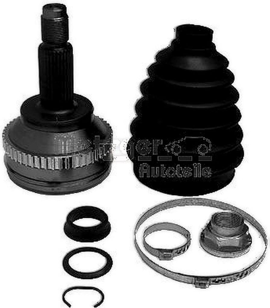 Gelenksatz Antriebswelle 158mm Ø 67,1mm METZGER für u.a. OPEL MOVANO
