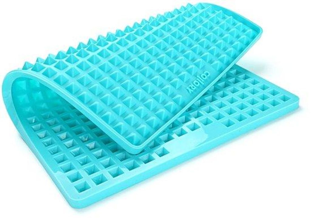 Silikon Backmatte mit Pyramidennoppen, hitzebeständig, knusprig, für Hundekekse, BPA-frei, 30x20cm