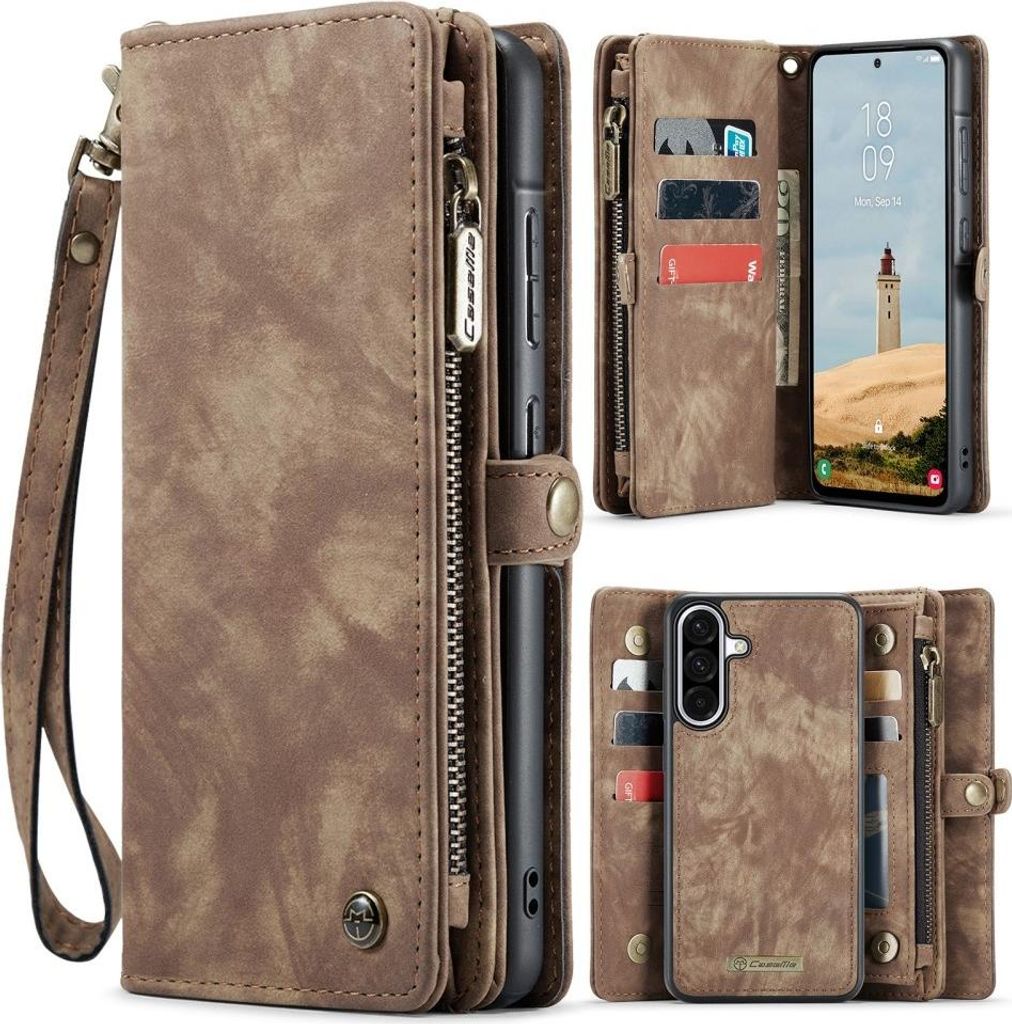 Samsung Galaxy A56 Hülle - CaseMe 008 2-in-1 Klapphülle & Produktbild 