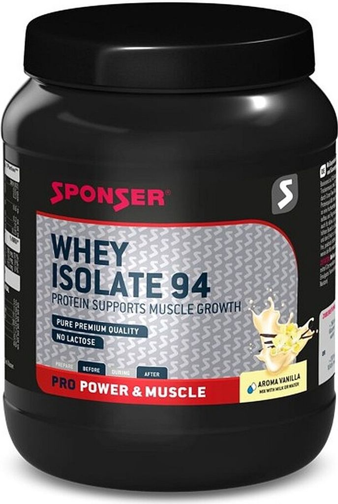 Sponser Whey Isolate 94 - 425 g Vanille