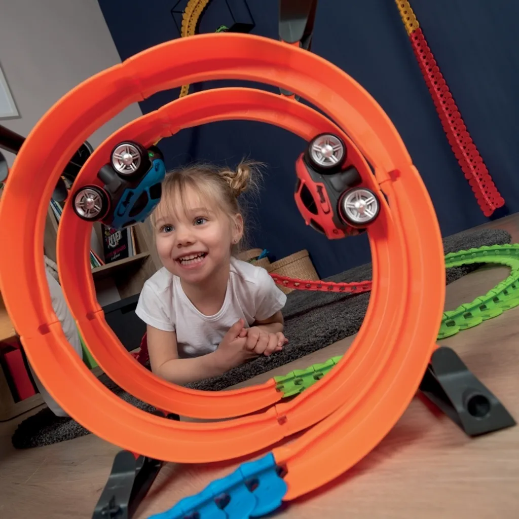 Smoby FleXtreme Superlooping Set Multicolore de 23 Pièces de Construction - 17