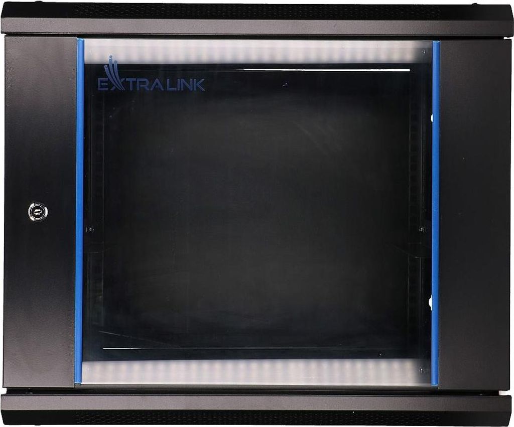 Extralink 9U 600x450 Black | Rack cabinet | wall-mounted Immagine del prodotto 