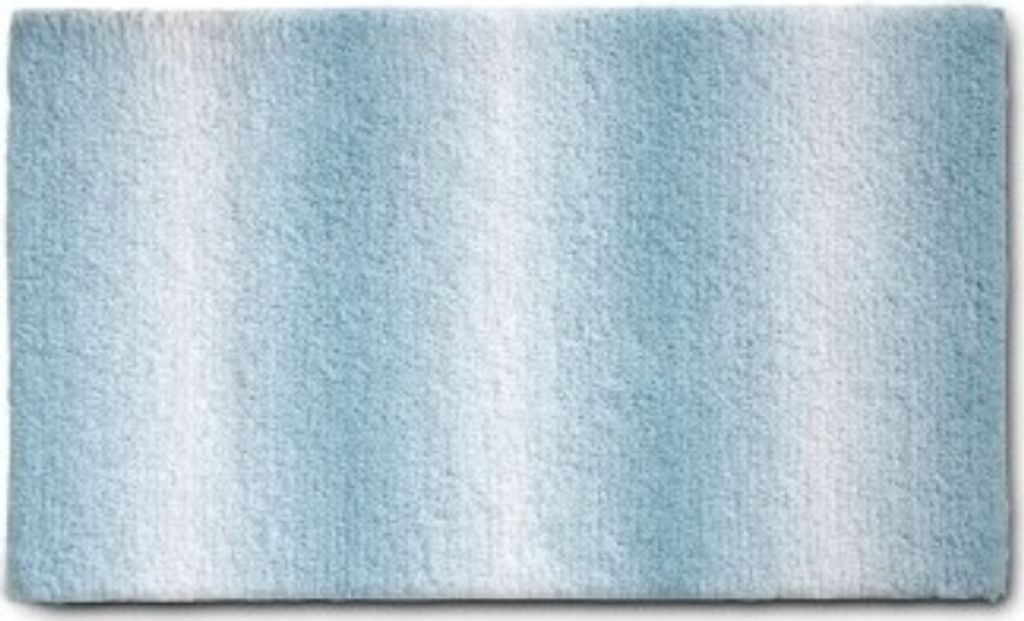 Badematte, 120 x 70 cm, Polyester, Freeze Blau - Kela | Ombre
