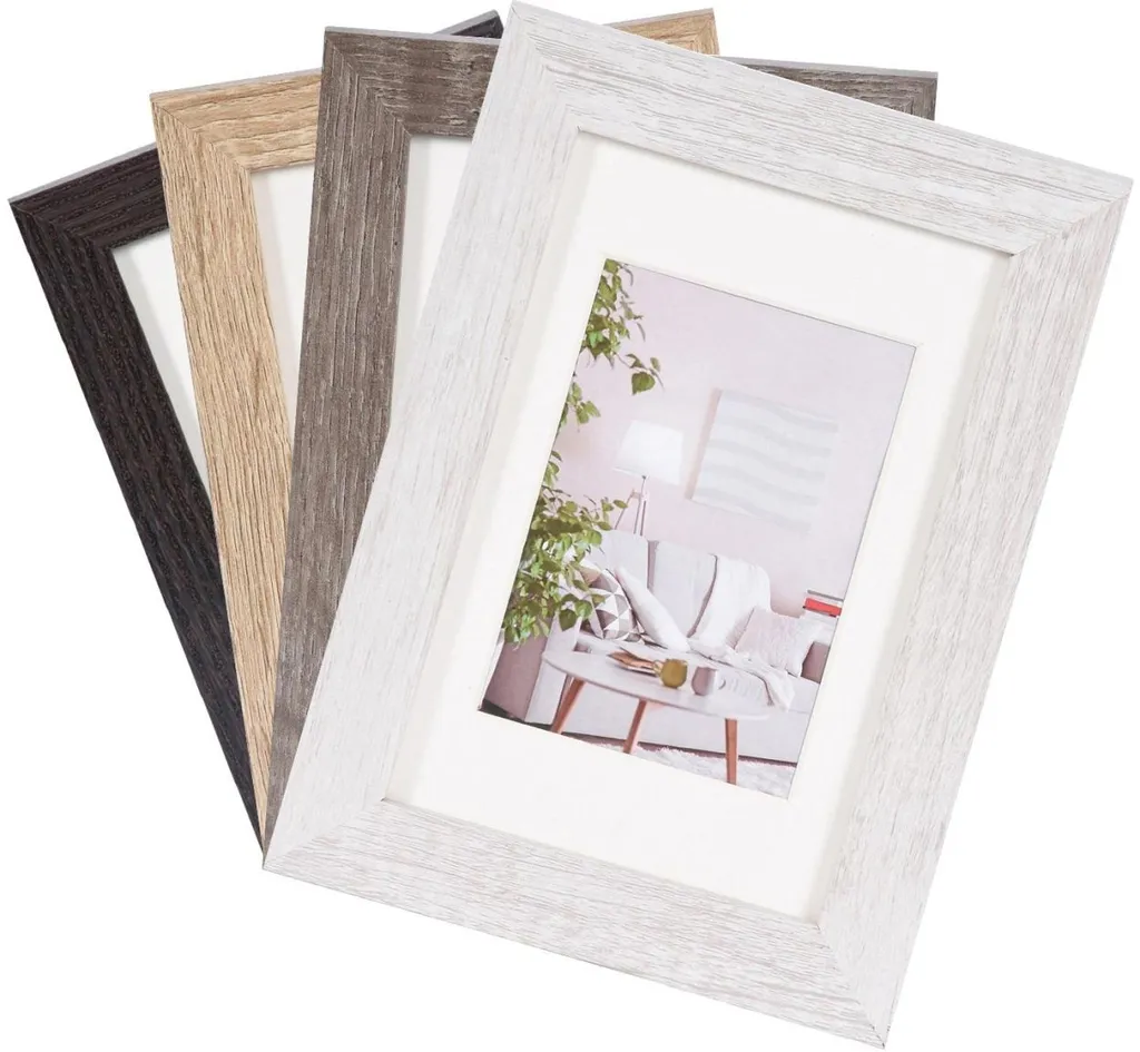 Cornice moderna 60x80 cm bianca - 8