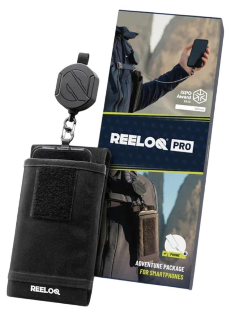 REELOQ PRO Handysicherung (360° Platte) schwarz Produktbild 