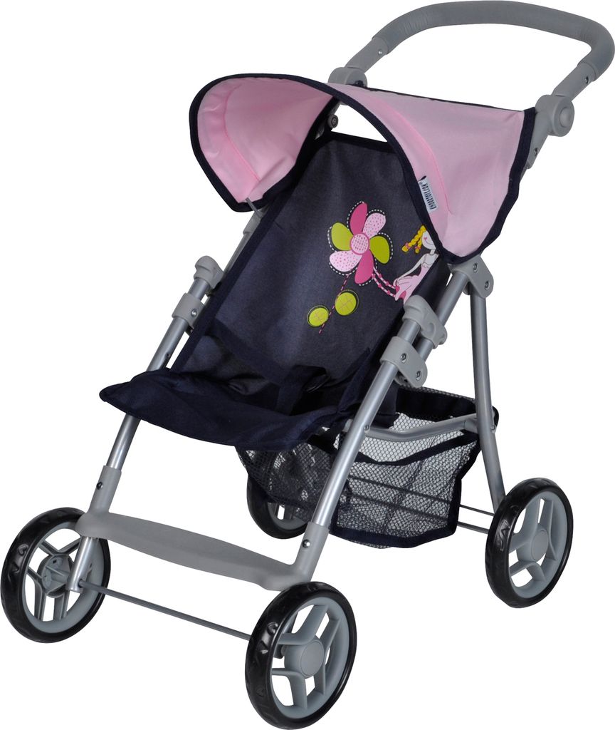 Puppenbuggy Liba - princess blue Produktbild 1